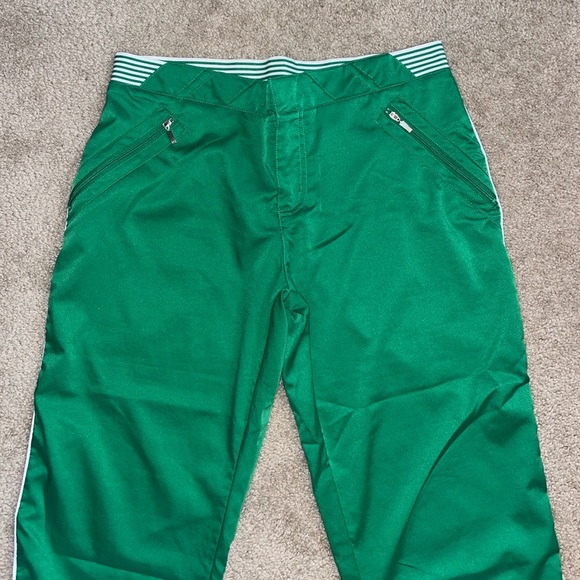 Bike Green Athletic Capris - Picture 2 of 9